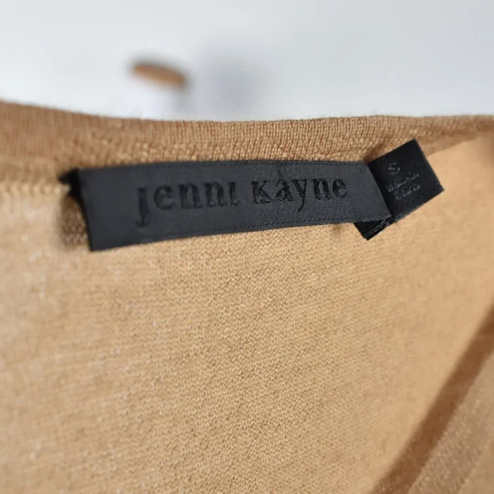 Jenni Kayne Cashmere Tee Toast - S - Picture 9 of 9